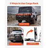 VEVOR Hitch Mount Cargo Carrier, 60" x 36" x 6" Folding Rear Luggage Rack Basket with Waterproof Cargo Bag, 500LBS Capacity High-Strength Steel Hitch Cargo Carrier Fits 2" Receiver for SUV Pickups