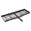 VEVOR Hitch Cargo Carrier with Bike Racks, 62" x 20" x 3" Hitch Mount Cargo Carrier for 2 Mountain Bikes, 500LBS Capacity High-Strength Steel Rear Luggage Basket Fits 2" Receiver for SUVs Pickups