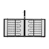 VEVOR Hitch Cargo Carrier with Bike Racks, 62" x 27" x 3" Hitch Mount Cargo Carrier for up to 4 Mountain Bikes, 500LBS Capacity High-Strength Steel Rear Luggage Basket Fits 2" Receiver for SUV Pickups