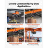 VEVOR Electric Hoist Manual Trolley, 1100 lbs/0.5 Ton Load for PA200 PA250 PA300 PA400 PA500, Push Beam Trolley with Dual Wheels, 2.68"-4.33" Adjustable Beam Flange Width for Straight & Curved I-Beam