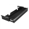 VEVOR 26" Wide Under Desk Drawer Slide Out, Under Desk Mounted Pull-out Drawer Attachment, Hidden Desktop Storage Organizer, Under Table Pencil Drawer for office Home Sit Stand Workstation, 29x9x4 in