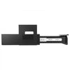 VEVOR 13" Wide Under Desk Drawer Slide Out, Under Desk Mounted Pull-out Drawer Attachment, Hidden Desktop Storage Organizer, Lockable Under Table Pencil Drawer for Sit Stand Workstation, 14x13x7 in