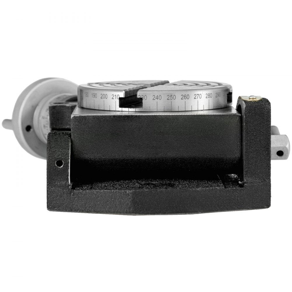 VEVOR Rotary Table 4inch/100mm Horizontal Vertical Rotary Table 4-Slot Rotary Table for Milling Machine MT-2 Rotary Table for Milling 360 Degrees Precision Rotary Table