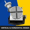 VEVOR Rotary Table 4inch/100mm Horizontal Vertical Rotary Table 4-Slot Rotary Table for Milling Machine MT-2 Rotary Table for Milling 360 Degrees Precision Rotary Table