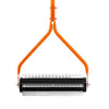 VEVOR Lake Weed Roller, 14.1 ft Stainless Steel Lake & Pond Weed Removal Tool, Muck Razer Aquatic & Sludge Tiller, Rid Roots and Muck Buildup, 6 Preassembled Stainless Steel Blades, 4 Aluminum Handles