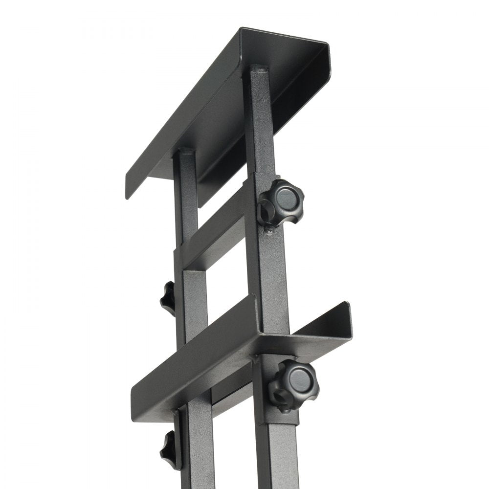 VEVOR Poster Stand, Adjustable Height Up to 75", Double-Sided Heavy Duty Pedestal Sign Holder, Floor Standing Sign Holder Banner Stand with Shock-absorbing Base for Display, for Board and Foam, Black