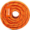 VEVOR Dual-Weave Polyester Cord, 1/2 inch x 220 feet, 48-Strand, 8000 LBS Tensile Strength, Multi-Use Outdoor Rope for Camping, Swinging, Rappelling, and Rescue, Orange/Black