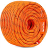 VEVOR Dual Twisted Polyester Cord, 1/2 inch by 120 feet, 48-Strand, 8000 LBS Tensile Strength, Multi-Use Outdoor Rope for Arborist Activities, Hiking, Swinging, Rappelling, and Rescue, Or