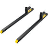 VEVOR Clamp on Pallet Forks, 2000 lbs Capacity Pallet Forks, 60" Tractor Bucket Forks, Heavy Duty Front Loader Attachment for Loader Bucket, Tractor, Skid Steer, Tractor Forks for Agriculture and Farm