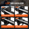VEVOR Synthetic Winch Rope, 3/8 Inch x 100 Feet 26,500 lbs Synthetic Winch Line Cable Rope with Protective Sleeve + Forged Winch Hook + Pull Strap, Universal Fit for SUV, Large Off-Road Vehicle, Truck
