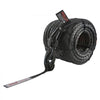 VEVOR Synthetic Winch Rope, 3/8 Inch x 100 Feet 26,500 lbs Synthetic Winch Line Cable Rope with Protective Sleeve + Forged Winch Hook + Pull Strap, Universal Fit for SUV, Large Off-Road Vehicle, Truck