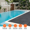 VEVOR Interlocking Deck Tiles, 36 Pack,11.6"x11.6" 36 sq. ft Plastic Waterproof Outdoor Flooring All Weather Use, Patio Floor Decking Covering Tiles for Porch Poolside Balcony Backyard, Dark Grey