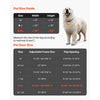 VEVOR Dog Door for Sliding Glass Door, 75 7/8 to 80 11/16 in Adjustable Height, Aluminum Alloy Frame with Rotating Hinges, Lock Design, 13 5/8 x 23 5/8 in Flap, Sliding Glass Pet Door for Renters