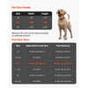 VEVOR Dog Door for Sliding Glass Door, 75 7/8 to 80 11/16 in Adjustable Height, Aluminum Alloy Frame with Rotating Hinges, Lock Design, 10 1/4 x 16 1/4 in Flap, Sliding Glass Pet Door for Renters