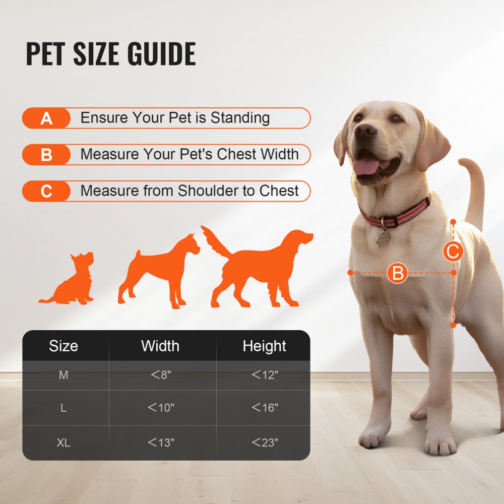 VEVOR Dog Door for Sliding Glass Door, 75 7/8"-80 11/16" Adjustable Height Doggy Door for Sliding Doors, Aluminum Frame Tempered Glass Pet Door with Hinge Structure Flap and Lock for Medium-Sized Dogs