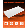 VEVOR HDPE Plastic Sheet Board, 1 Pack High Density Polyethylene Sheet Plastic Panel, 24 x 48 Inch 1/2 Inch Thick Customizable Plastic Panels, for DIY Crafts, Heavy Duty Industrial Equipment, White