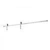 VEVOR 8FT Sliding Barn Door Hardware Kit, 330 LBS Weight Capacity, Compatible with 42 to 48 Inches Width & 1-3/8 to 1-3/4 Inches Thickness Single Sliding Barn Door, Durable Track & J-shape Roller