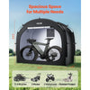 VEVOR Bike Storage Tent, 3 to 4 Bikes, Outdoor Spacious Bike Storage Tent with Ventilated Window, Waterproof Easy-to-Install Bike Tent with High Strength Fiberglass & Dual Zippers, Fit for Bicycle
