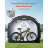 VEVOR Bike Storage Tent, 3 to 4 Bikes, Outdoor Spacious Bike Storage Tent with Ventilated Window, Waterproof Easy-to-Install Bike Tent with High Strength Fiberglass & Dual Zippers, Fit for Bicycle