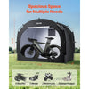 VEVOR Bike Storage Tent, 4 to 5 Bikes, Outdoor Spacious Bike Storage Tent with Ventilated Window, Waterproof Easy-to-Install Bike Tent with High Strength Fiberglass & Dual Zippers, Fit for Bicycle