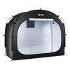VEVOR Bike Storage Tent, 4 to 5 Bikes, Outdoor Spacious Bike Storage Tent with Ventilated Window, Waterproof Easy-to-Install Bike Tent with High Strength Fiberglass & Dual Zippers, Fit for Bicycle