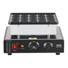 VEVOR Mini Pancake Maker, 25PCS 43mm Diameter Dutch Muffin Waffle Baker, Non-stick Stainless Steel Poffertjes Grill, Commercial Electric Dorayaki Machine, Temp & Time Control, Home Kitchen Restaurant