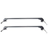 VEVOR Roof Rack Cross Bars, Universal Fit for Naked Roofs Without Raised Rails/Flush Rail/Black Moldings, 165 LBS Capacity, Lockable Heavy Duty Aluminum Crossbar Racks Roof Rail Rooftop Luggage Canoe