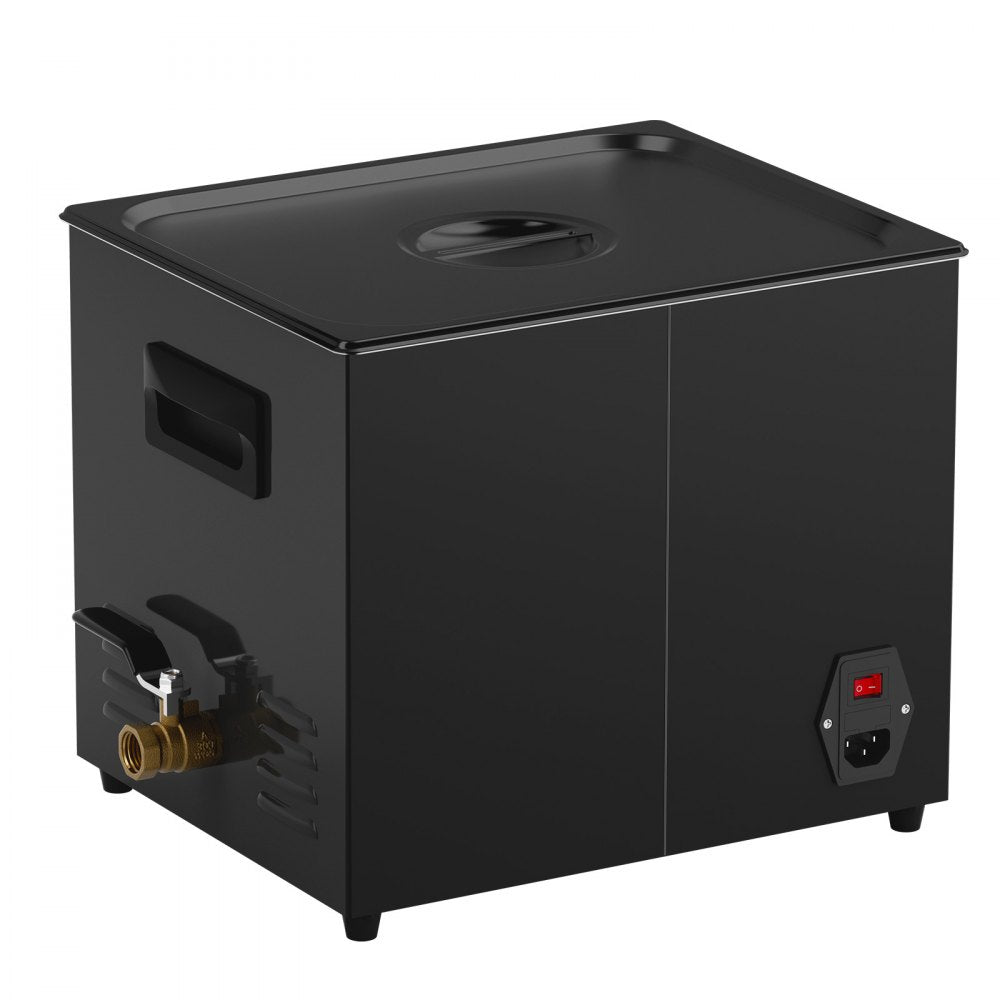 VEVOR 10L Ultra Sonic Cleaner, 240W Digital Ultrasonic Cleaning Machine with Gentle Mode & Upgraded Degassing, 40kHz Industrial Ultrasound Cleaner with Heater & Timer for Retainer, Jewelry, Tools