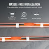 VEVOR Pipe Heating Cable, 6FT 7W/FT Heat Tape for Pipes with Built-in Thermostat, Water Pipe Heat Cable Protects PVC Hose, Metal and Plastic Pipe from Freezing