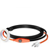 VEVOR Pipe Heating Cable, 6FT 7W/FT Heat Tape for Pipes with Built-in Thermostat, Water Pipe Heat Cable Protects PVC Hose, Metal and Plastic Pipe from Freezing