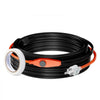 VEVOR Pipe Heating Cable, 80FT 7W/FT Heat Tape for Pipes with Built-in Thermostat, Water Pipe Heat Cable Protects PVC Hose, Metal and Plastic Pipe from Freezing
