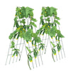 VEVOR Cucumber Trellis for Climbing Plants, 39" x 32" Foldable Cucumber Trellis Set with Twist Ties, Metal Garden Trellis for Raised Bed, Outdoor Plant Grow Support for Tomato, Squash, Vegetable
