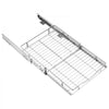 VEVOR Pull Out Cabinet Organizer 14.06"W x 20.94"D Steel Slide Out Drawers, for Kitchen Bathroom Pantry Home Organization, Chrome-Plated Finish, Heavy Duty Storage Sliding Shelves for Base Cabinets