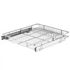 VEVOR Pull Out Cabinet Organizer 19.69"W x 21.06"D Steel Slide Out Drawers, for Kitchen Bathroom Pantry Home Organization, Chrome-Plated Finish, Heavy Duty Storage Sliding Shelves for Base Cabinets