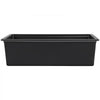 VEVOR 30 inch Kitchen Sink Workstation, Undermount Granite Sink, Drop-In Single Bowl Farmhouse Basin with Multiple Accessories, Household Dishwasher Sinks for RV, Prep Kitchen, and Bar (Black)
