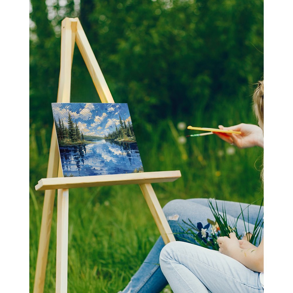 VEVOR Canvas Boards for Painting, 11 x 14 Inch White Canvases for Painting, 12 Pack Painting Canvas Panels for Sketching, Acrylic and Oil Painting, Watercolor, Paint Canvas for Kids and Professionals