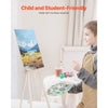 VEVOR Canvas Boards for Painting, 12 x 16 Inch White Canvases for Painting, 24 Pack Painting Canvas Panels for Sketching, Acrylic and Oil Painting, Watercolor, Paint Canvas for Kids and Professionals