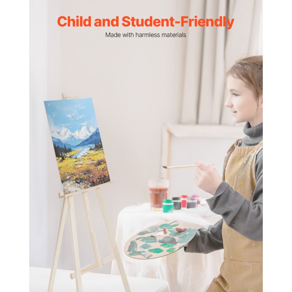 VEVOR Canvas Boards for Painting, 8 x 10 Inch White Canvases for Painting, 72 Pack Painting Canvas Panels for Sketching, Acrylic and Oil Painting, Watercolor, Paint Canvas for Kids and Professionals