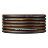 VEVOR Garden Hose, 150 ft 5/8" Heavy Duty Rubber Water Hose with 10 Mode Nozzle, 150PSI Working & 600PSI Burst, Flexible & Non-kink Outdoor Waterhose with 3/4" Fitting, Lightweight Hoses for Gardening