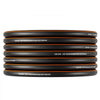 VEVOR Garden Hose, 50 ft 5/8" Heavy Duty 4-Layer Rubber Water Hose, 150PSI Working & 600PSI Burst, Flexible & Non-kink Outdoor Waterhose with 3/4" Fitting, Lightweight Hoses for Gardening Cleaning