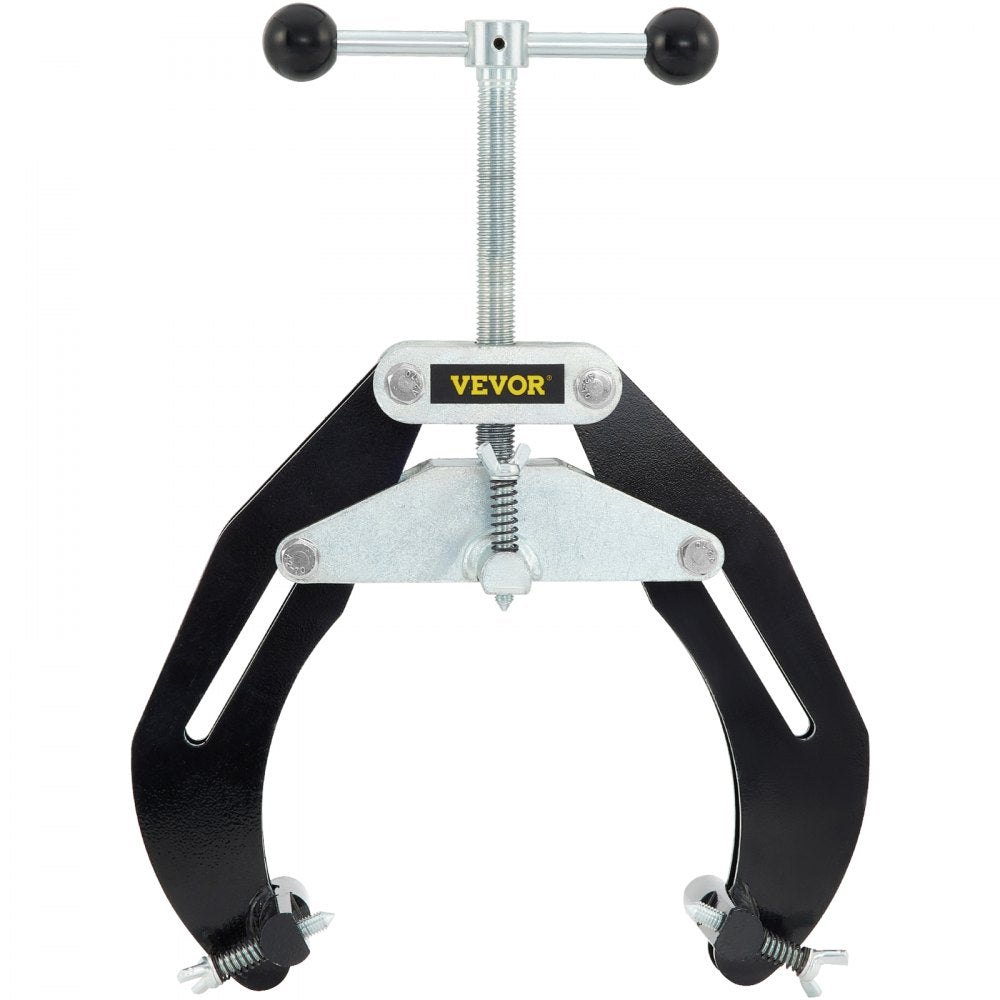 VEVOR Pipe Clamp, 2 to 6 in, High Strength Ultra Clamp with Quick Acting Screws, Steel Pipe Alignment Tool with Lightweight Design, Black