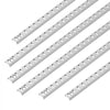 VEVOR Shelf Pilaster, 36.3-inch 6 Pack, Adjustable Shelf Brackets Steel Mortise Mount Pilaster Strip Standards with 24 Screws, Suitable for Wall Shelving System Cabinet Closet Organization