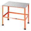 VEVOR Welding Table, 36" x 24" Welding Workbench with 800LBS Weight Capacity, Heavy-Duty Steel Work Table Platform with 0.63" Fixture Holes for Welding, Metal Fabrication, Assembly, Repair Tasks