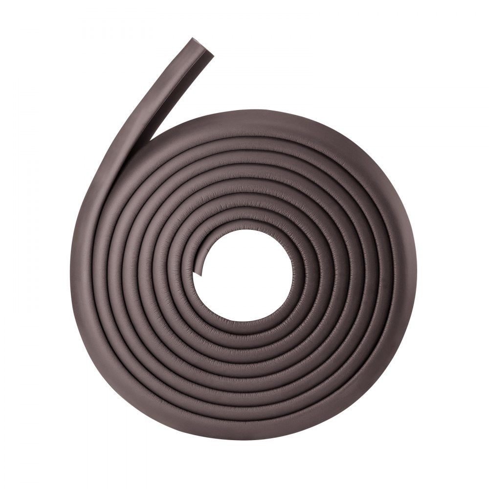 VEVOR Baby Proofing Edge Corner Protector, 18 ft Edge Cushion, 8 Corner Pads, Soft NBR Foam, 3M Adhesive, Child Proof Table Safety Bumper Guards, Easy Installation, for Furniture Fireplace Protection