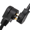 VEVOR Welder Extension Cord 40Amp 50ft 250V, Welding Power Cord with NEMA 6-50 Plug 8 Gauge 3 Prong for MIG,Lincoln,Plasma,Miller,TIG Tested to UL Standards