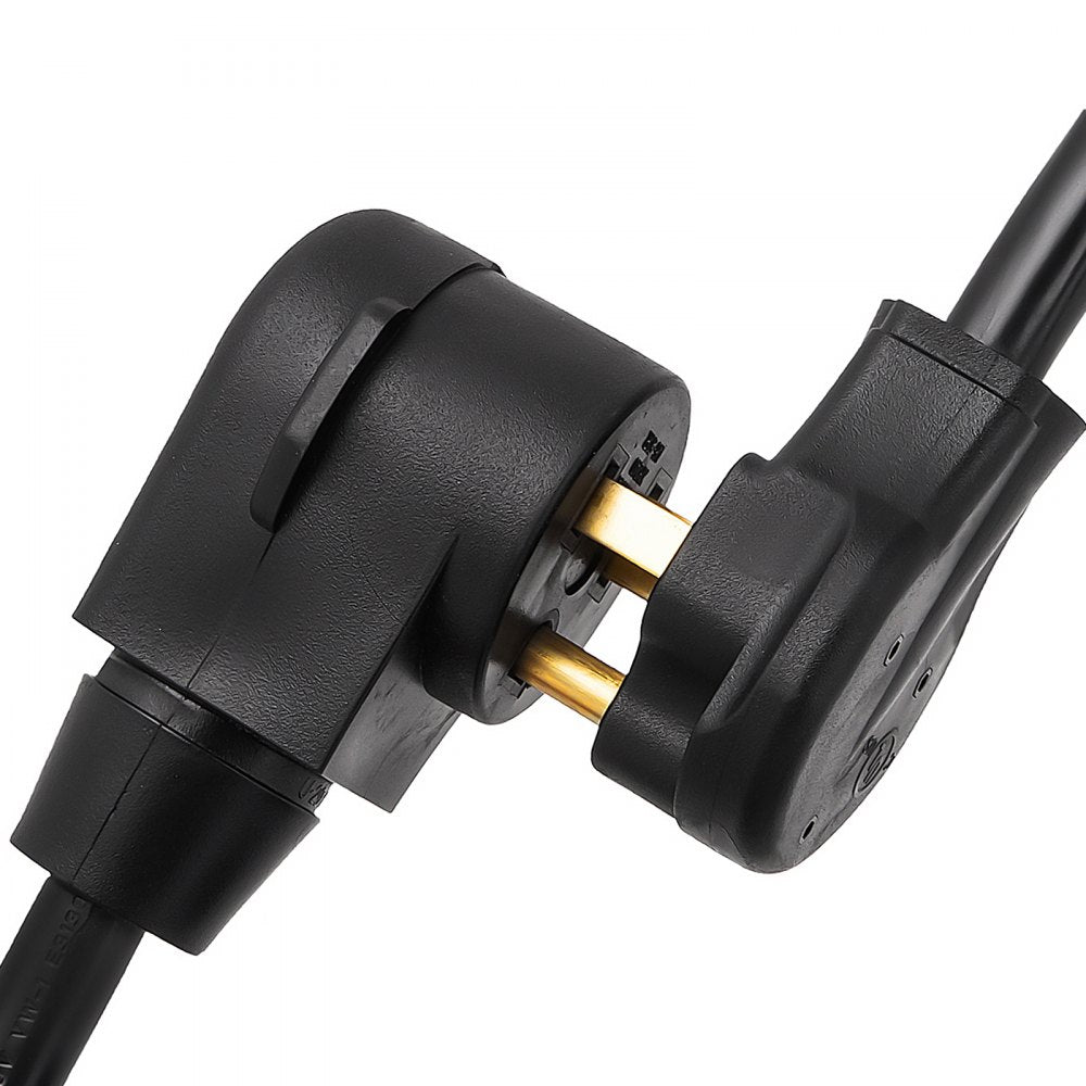 VEVOR Welder Extension Cord 40Amp 50ft 250V, Welding Power Cord with NEMA 6-50 Plug 8 Gauge 3 Prong for MIG,Lincoln,Plasma,Miller,TIG Tested to UL Standards
