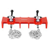 VEVOR Pipe Welding Vise, 1/2" to 8" Pipe Welding Clamp with Dual Chains & Crank Handles, Heavy-Duty Cast Iron Welding Vise for a Variety of Pipes