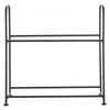 VEVOR Tire Storage Rack, 2-Shelf Tire Stand Holds up to 8 Standard Tires, Q195 Heavy-Duty Steel Tire Holder Carrier with Adjustable Height & Protective Cover for Garage Workshop, 396LBS Loading