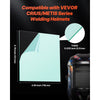 VEVOR Welding Helmet Outer Cover Lens, 20PCS 4.76" x 4.65" Outside Replacement Lens, Filter Protective Clear Covers Compatible with VEVOR CRIUS/METIS Series Auto Darkening Welding Helmets