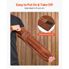 VEVOR Leather Welding Sleeves, Heavy Duty Cowhide Flame Resistant Work Sleeves for Arm Protection, Heat-Resistant Safety Sleeve for Welding, Blacksmithing, Woodworking, Gardening